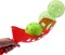 Scoop Ball Game Scoop and Ball Toss Set Toss Catch Game Toy Lacrosse Racket Game with Storage Bag, 4 Scoops and 2 Balls